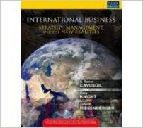 Paperback International Business Strategy, Management and the New Realities [Paperback] [Jan 01, 2008] Cavusgil Book