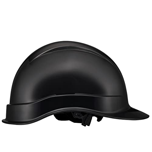 Cap Style Construction Osha Hard Hat, Black, Half Brim Approved Hardhat, 6 Point Ratchet Suspension, Cascos De Construccion, Hard Hats Cap Style, By Acerpal #TOP5