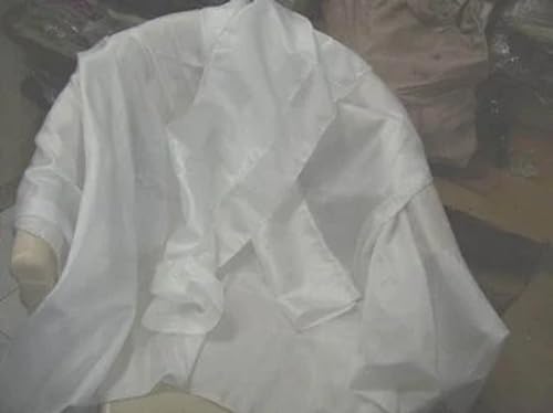 Ensemble paréo et étole de nuance ivoire aux finitions haut de gamme