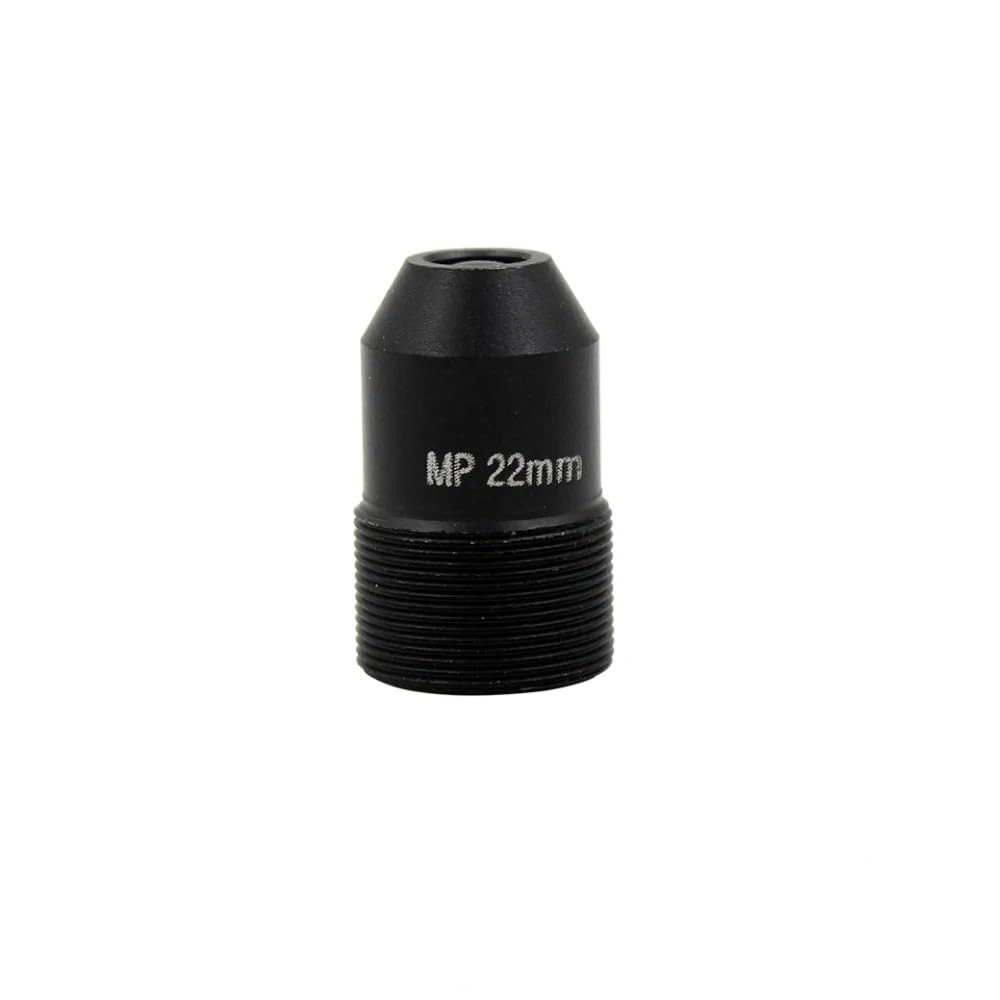 Pinhole Lens CCTV 22mm M12*0.5 Interface 1/2 Inch Aperture F1.6 14.8 Degree Suitable for Micro Surveillance Security Camera
