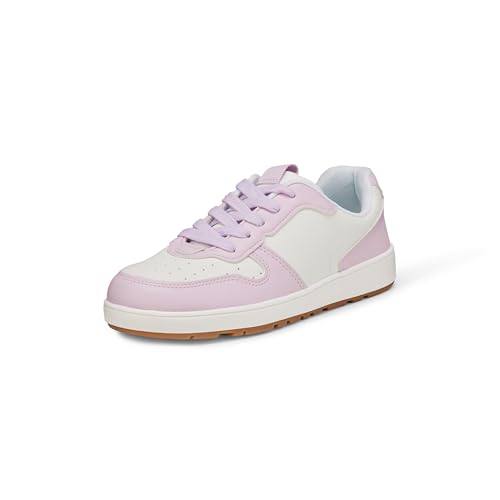 Amazon Essentials Unisex Kinder Niedrige Schnür-Sneaker Turnschuhe für Jungen und Mädchen Lavendel 36 EU