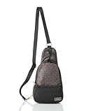 Nylon di alta qualità Calvin Klein Zaino da donna Jessie Organizational Sling, Marrone/Cachi/Nero, taglia unica