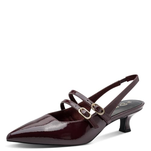Marco Tozzi Damen 2-29508-45 Pumps, Bordeaux Pat, 39 EU