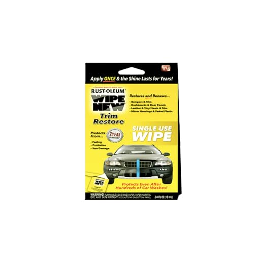Wipe New Trim Restorer Single Use Interior And Exterior 0.34 fl.oz