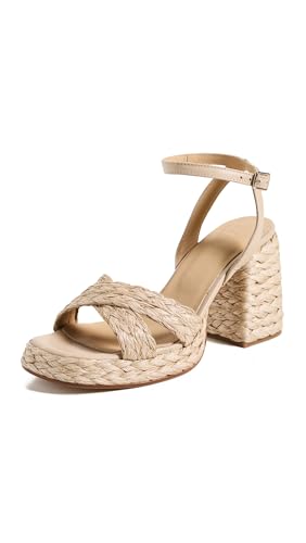 Castañer Women's Valeriette Raffia Sandal Platform