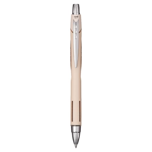 Image of Uni-Ball Jetstream RT Ballpoint Pen, Fine Point (0.7mm), Ivory Barrel, Black Ink, 6 Pens