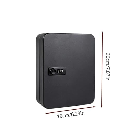Contenedor de llaves exterior impermeable con codigo de seguridad de pared 7