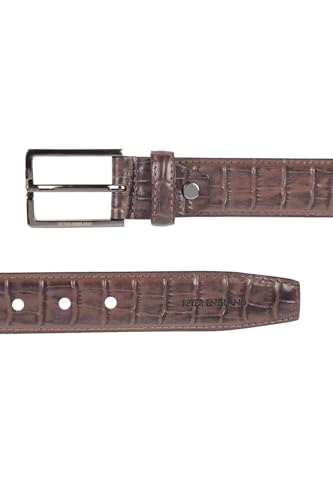 Image of Peter England Men's Leather Everyday Formal Belt