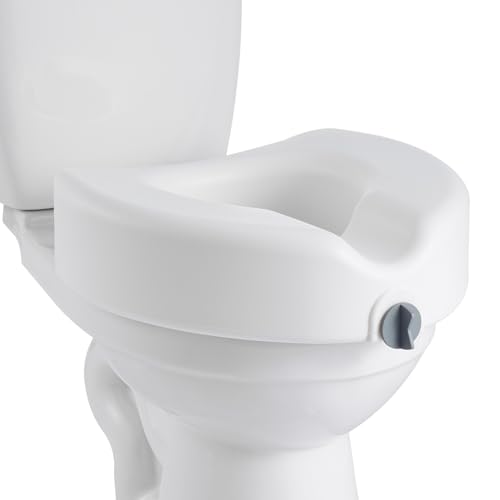 Réhausse WC pour soulager les douleurs de hanche des handicapés