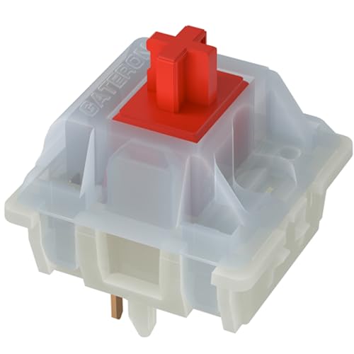Commutateurs GATERON KS-3X1 linéaires contre la fatigue des doigts sur clavier MX laiteux