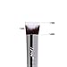 Nanshy 3D Concealer Brush Under Eye Blending Brush for Cream, Liquid & Powder Makeup - Conceal, Contour & Shape Under Eye Concealer Brush - Vegan & Cruelty-Free - Onyx Black