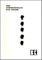 Commonwealth Catalogue of Five Reigns 0902784021 Book Cover