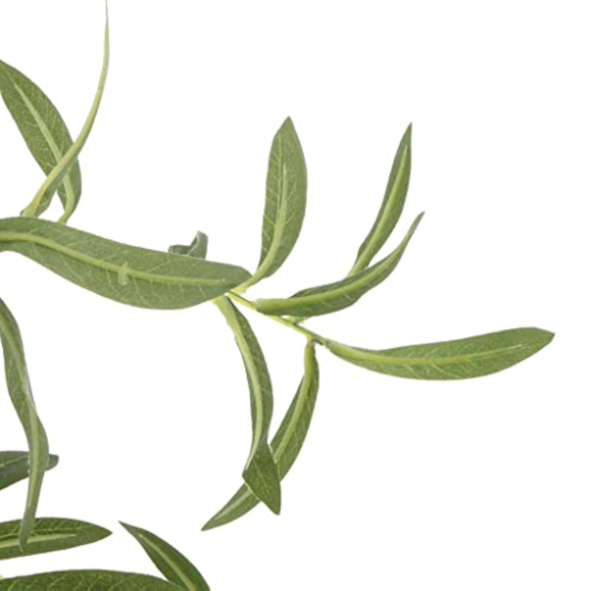 Real Touch Artificial Olive Leaf Simulation Leaves Decor