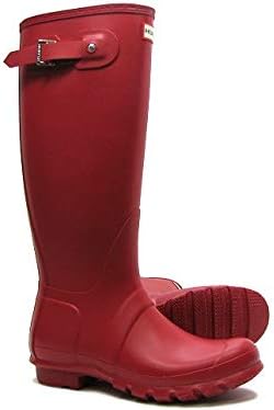 amazon red rain boots