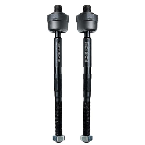 Image of Detroit Axle - 8pc Front End Suspension Kit for Mercedes-Benz S350 S430 S500 2 Lower Rearward Control Arms w /Ball Joints 4 Inner & Outer Tie Rod End Links 2 Boots Replacement