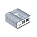 SIIG Toslink to Coaxial Audio Converter (Bi-Directional) - Input Selection Switch, Supports LPCM, AC3, DTS Audio, Sample Rate up to 192KHz and 24-bit Audio Depth, TAA Compliant (CE-AU0311-S1)