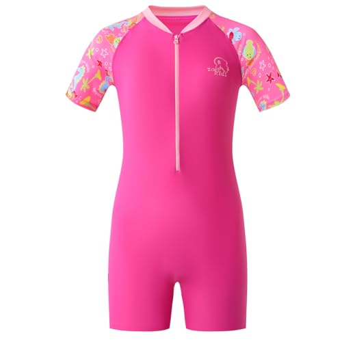 karrack Girls One Piece Swimsuit Kid Swimsuit Girls Water Sport Swimsuit UPF 50+ Sun Protection Bathing Suits