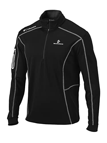 Columbia Golf Men's United States Marine Corps Logo Shotgun Pullover