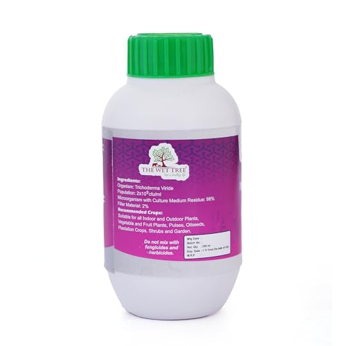 THE WET TREE Trichoderma Viride Liquid Bio fungicide | Effective Plant Growth...