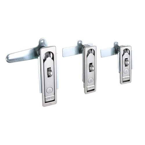 Distribution Cabinet Lock MS104C with Hanging Control Box Network Industry Equipment Plane 1Pcs(MS104C-1-1GsandChrome)