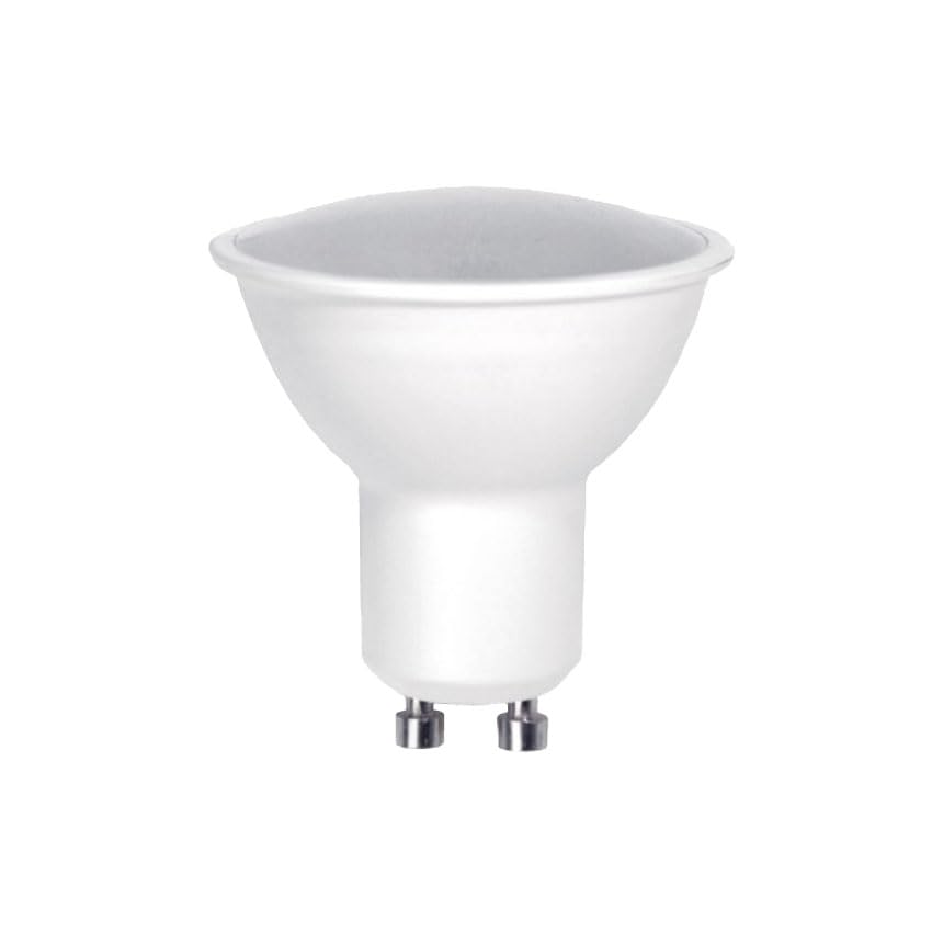 Lámpara LED Dicroica GU10 7W Eco 3000K 120º 230V. Proporciona una luz cálida y eficiente, perfecta para crear ambientes acogedores y reducir el consumo energético en cualquier lugar.