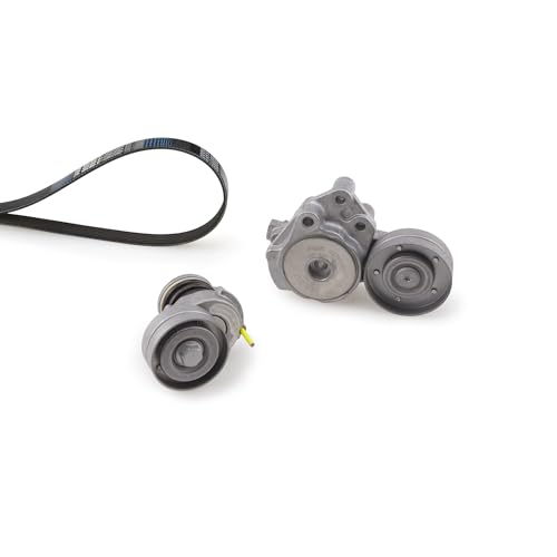 GATES Kit Micro-V K096PK1700 idéal pour le remplacement périodique de la courroie auxiliaire