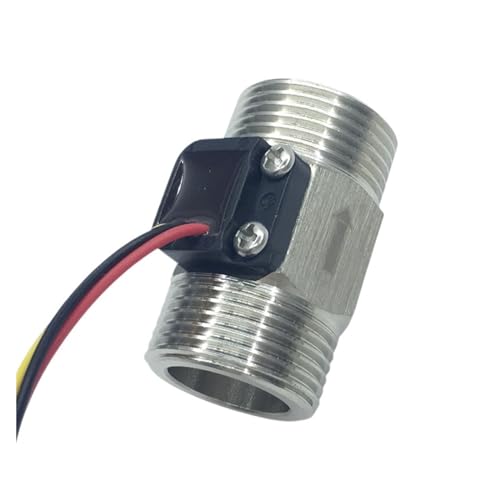 Flow Sensor Meter Digital Pipeline Water Flow 45mm G3/4 DN20 Thread Water Flow Sensor Magnetic Water Flow Meter Digital G3/4(DC3.0-18V)