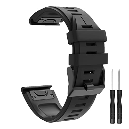 22mm Width Strap for Garmin Fenix 5 6 7,Quick Fit Watch Strap Compatible with Garmin Fenix 5 Plus/Fenix 6 Pro/Approach S62/Quatix 6/Forerunner 935 945