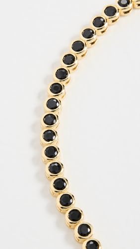 ADINA EDEN Women's Onyx Bezel Tennis Bracelet3
