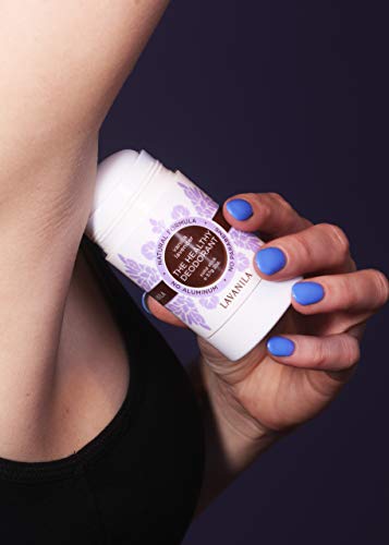 Lavanila Vanilla Lavender Deodorant for Women 2-Pack (2 Oz Each) - Natural Aluminum Free Solid Stick Deodorant, Made In USA, Vegan