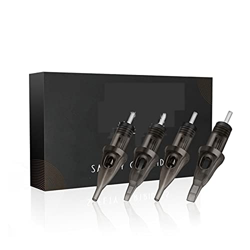 YZ-LIANG Agujas de Tatuajes de Cartucho RL RS RM M1 Aguja de Tatuaje de Seguridad Esterilizada desechable M1 para máquinas de Cartucho Agarre (Size : 1205RM 0.35MM)