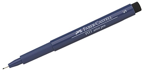 Image of Faber-Castell Pitt Artist Pen Superfine Fineliner - Indranthene Blue (247) 1.5mm