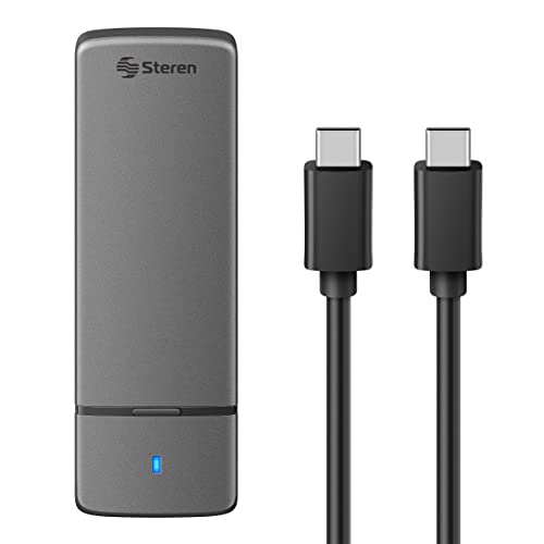 Periféricos, Home Improvement STEREN Adaptador (Case) USB C para SSD M.2 SATA o NVME USB-128