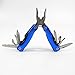WIWUE GUO Multi Tool, Multitool Pliers for Outdoor, DIY, Home, Garden, Camping, Survival, Hunting and Hiking or Everyday Carry, Blue
