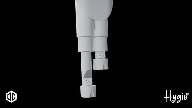 HYGIO® WC Giapponese Con Doccetta Integrata – Kit Bidet Portatile Non Elettrico, Facile Installazione, Adattatore Bagno Ecologico Per Igiene Intima Uomo/Donna Con 2 Ugelli, OriginalCorner - 4