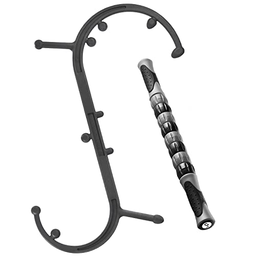 Body Back Company's Body Back Buddy Trigger Point Self-Massage Tool and Trigger Massage Stick 2.0 Bundle by Body Back Company