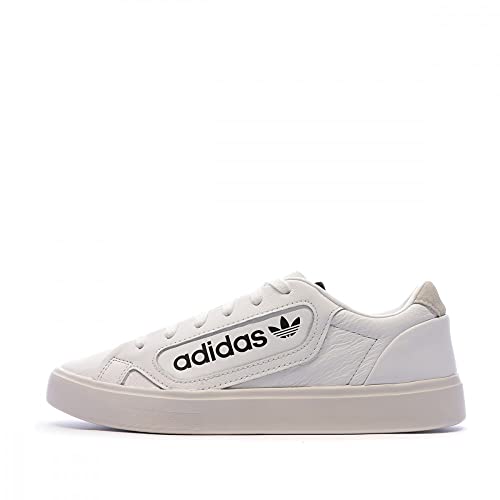 Image of adidas Sleek W, Women's Sneaker, FTWR White Crystal White Core Black, 4.5 UK (37 1 /3 EU)