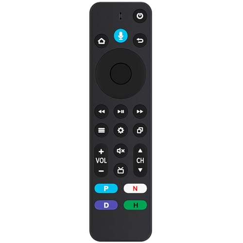 Beyution Controle remoto de voz de substituição compatível com Amazon Smart TV Omni Series, Omni QLED Series 4K75M600A 4K43M600A 4K50M600A 4K55M600A, Amazon 4-Series 4K UHD Smart TV 4K43N400A