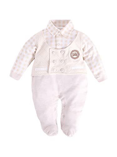 BABY GO 100% Pure Cotton Full Sleeves Rompers/Bodysuit/Sleepsuit for Baby Boys