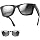 Silver, Large 53|22, Matte Black Frame