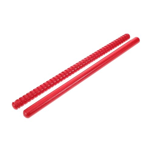 WESIEVYA 2個 木製リズムスティック 音楽打楽器 教室用 子供用楽器 パーカッションスティック 音楽ツール 屋内外演奏 誕生日パーティー用