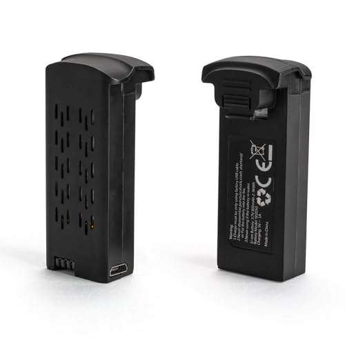 Oviliee Lipo Battery 3.7V 800mAh 2pcs for S17 RC Drone Quadcopter Helicopter FPV Racing Drone