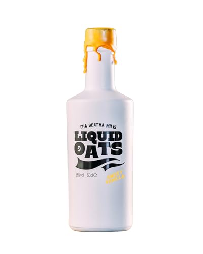 Liquid Oats Vegan Cream Liqueur - Award Winning, Dairy Free, Irish Cream Plant Based Alternative - Made in Scotland, Sweet Vanilla - 15% ABV 50cl