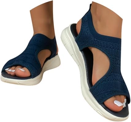 Générique Sandales Et Nu-Pieds Femme Sport Sandales Orthopédiques Femme Confort Chic Respirante...