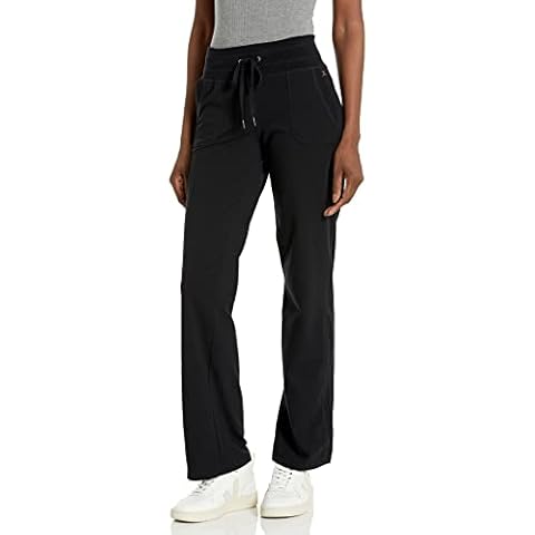 Danskin womens Straight athletic pants, Black, 1X US Cover