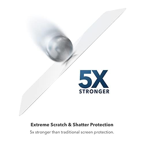 Image of ZAGG Glass Elite Screen Protector for Apple iPhone 14 Plus / 13 Pro Max - 5X Shatter Protection, Anti-Fingerprint Technology, InvisibleShield, Easy to Install