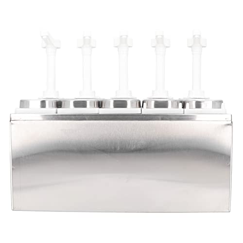 Pompe à presser haut de gamme Acity avec socle robuste pour comptoir de chef - 2