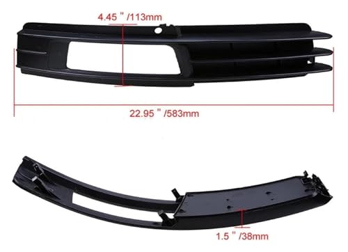 Parrilla de faros antiniebla 4F0807682P01C para Audi A6 C6 4F 2009-2011 2