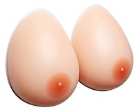 Algopix Similar Product 7 - Sotica Water Drop Shape Silicone Breast