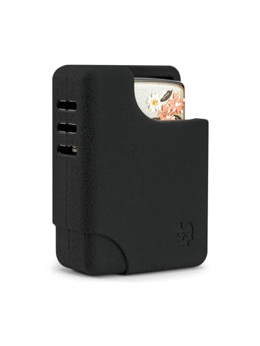 TACTICAL_GEEK Bolsa para isqueiro TX11, suporte de isqueiro portátil para cinto, estojo de armazenamento protetor antiarranhões para transporte diário, isqueiro não incluído (preto)